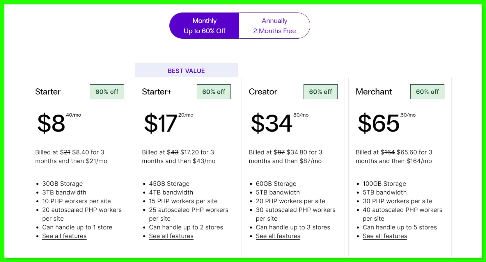 Nexcess WooCommerce Plan